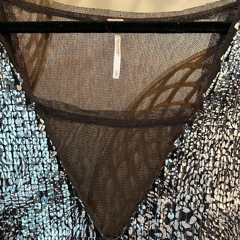 Free people shattered glass midnight dreamer dress - Picture 2 of 5